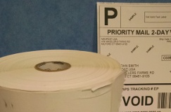 4 inch by 6 inch labels (neoShip Labels)  $27.00 per roll